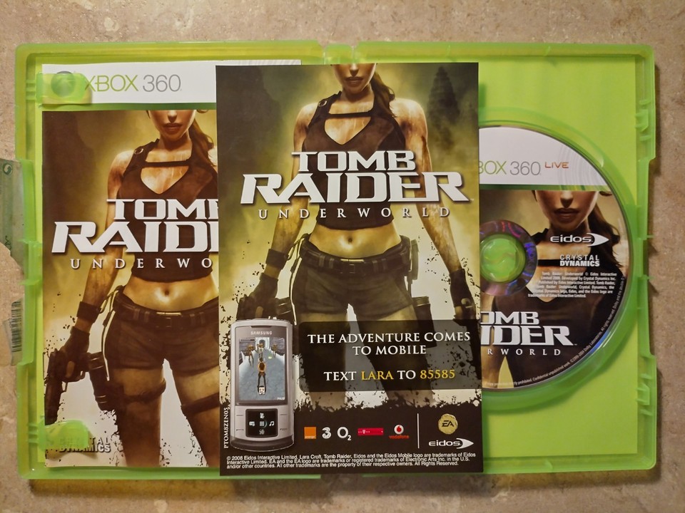 Tomb Raider : Underworld - Xbox 360 - Bon état - Complet - Pal