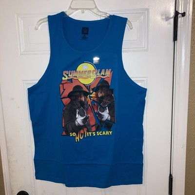 OFFICIAL WWE Men's UNDERTAKER vs UNDERTAKER Summerslam 1994 Tank Top XL New