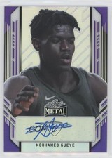 2021-22 Leaf Metal Portrait Purple Rainbow 1/30 Mouhamed Gueye #PA-MG1 Auto 7s2