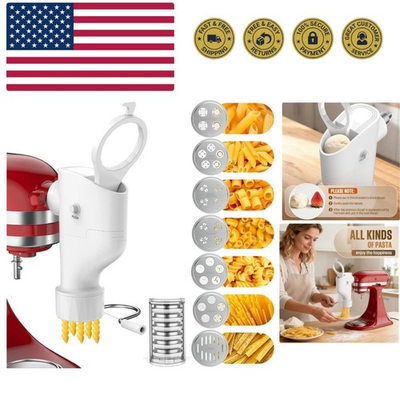 #ad Gourmet Pasta Press Attachment for Kitchenai Stand Mixer Pasta Maker Attachm... $109.25