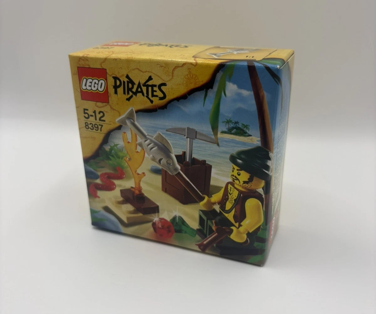 LEGO Pirates 8397 Pirate Survival 2009 New Sealed Retired Vintage
