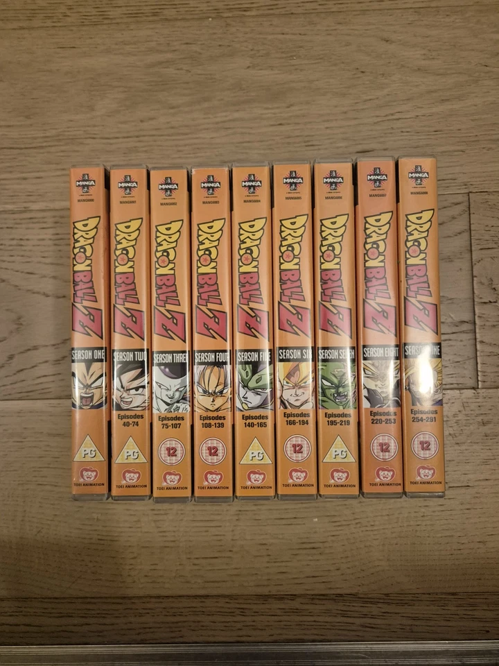 Dragon Ball Z Seasons 1-9 Complete Series DVD Set Bundle Lot - Japanese Anime - Image 2 of 2