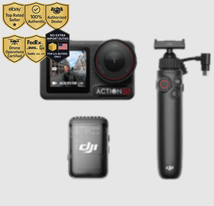 Osmo Action 5 Pro Vlog Combo DJI Mic 2 + 1 Battery | eBay