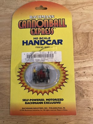 BACHMANN #46202 Cannonball Express Operating Handcar Motorized  H.O.1;87  SEALED