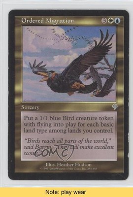 Ordered Migration Magic: Invasion #258 2000 READ 0b5