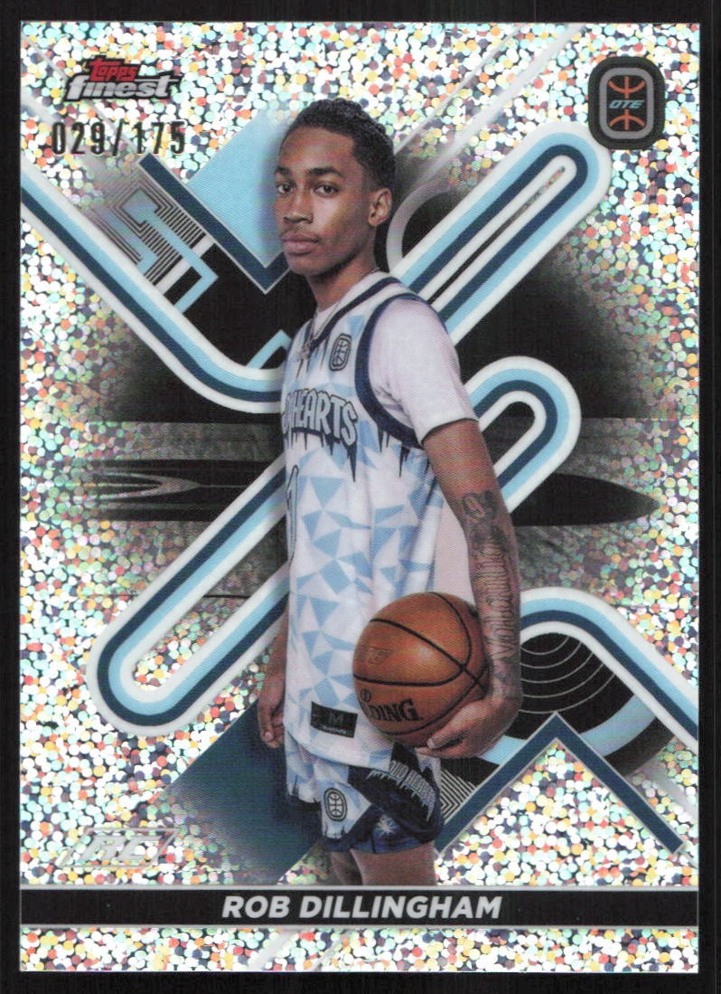 2022-23 Topps Finest OTE  - Robert Dillingham #77 Speckle Refractor /175 (RC)