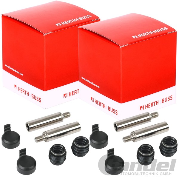 2X Herth+Buss FÜHrungshÜLsen Satz Bremssattel Hinten Vorne Passend FüR Nissan IN-image