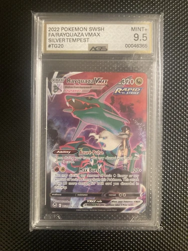 Rayquaza VMAX TG20/TG30 Swsh12: Sword & Shield - Silver Tempest AGS 9.5
