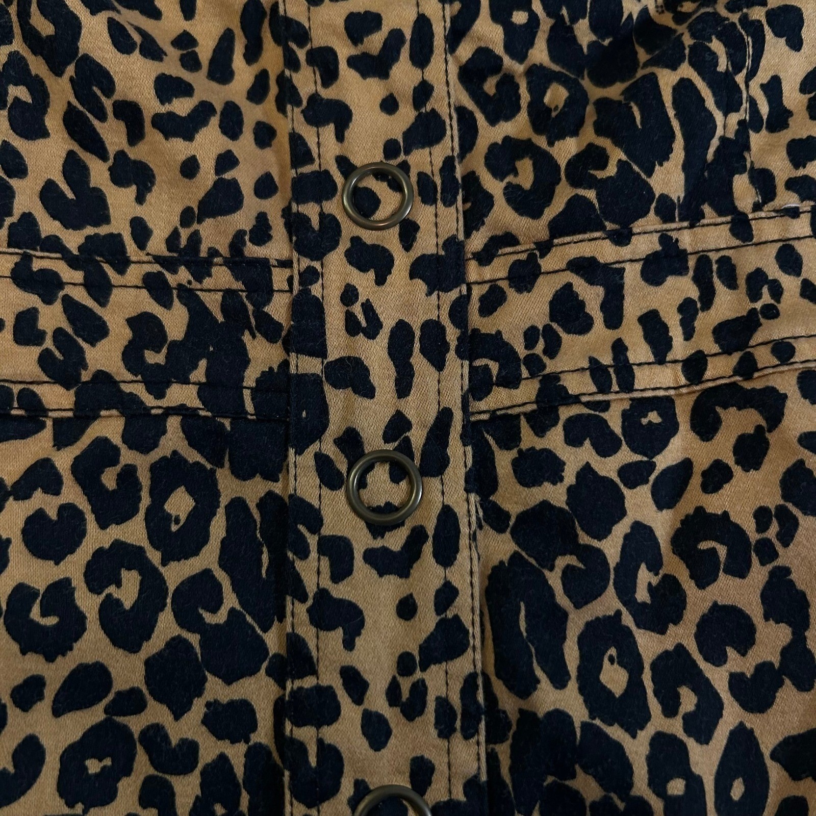 Younique Leopard Print Strapless Mini Dress Tan B… - image 10