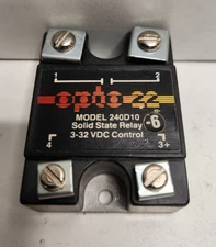 GUARANTEED! OPTO 22 3-32V SOLID STATE RELAY 240D10