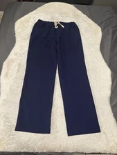 Figs Pisco Scrub Pants Men's Medium FM4500 Scrub Medical Workwear Navy Blue