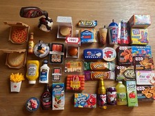 Lot of 39 mini brands, fridge and freezer items!