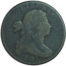 1803 Draped Bust Large Cent Good+ Condition *JE