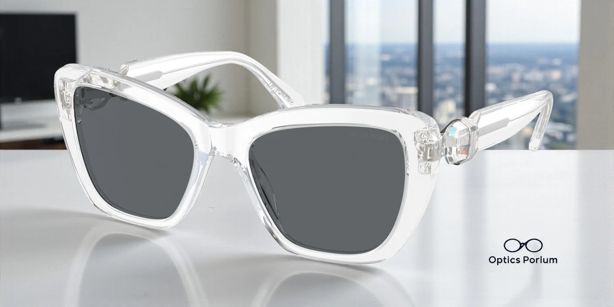 Swarovski Gray Sunglasses for Women for sale | eBay