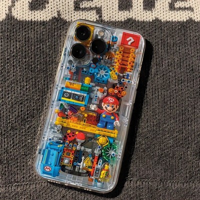 Nuovo Cartone Animato Super Mario Custodia Per Telefono In