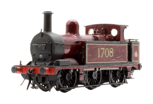 BACHMANN 'OO' SPUR 31-432 L&YR 2-4-2 MIDLAND CLASS 1F '1708' DAMPFLOKOMOTIVE | Condition: Used