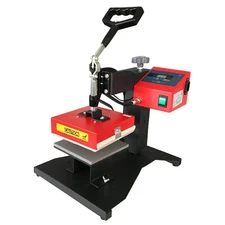 110V 450W Digital Heat Press Machine DIY Press Single Heater small size 5.9x5.9"