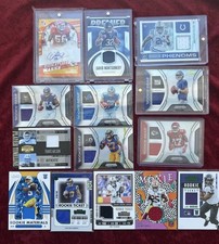 Lot-13 Diff. Jersey & Auto Cards 2019 Panini Prizm  D.Jones ,J. Taylor & More🔥