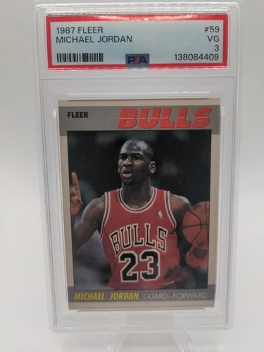 1987-88 Fleer - Michael Jordan #59 ⚜️
