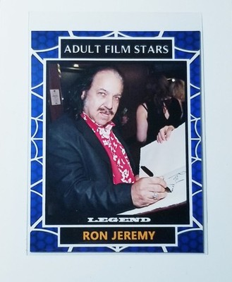 RON JEREMY ADULT FILM STARS CUSTOM ART TRADING CARD NOVELTY 100