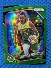 2025 #37 Jordan Horston Panini Prizm Green Prizm Storm