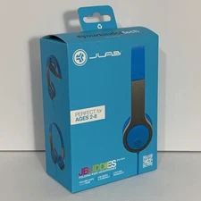 JLab JBuddies Folding Kids Wired Headphones Ear Safety Volume Control