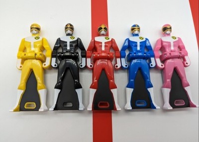 Power Rangers Goggle Five Ranger Key Memorial Edition 5er Set Gokaiger Japan