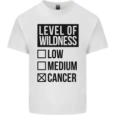 Niveles De Salvajismo CÁNCER Niños Camiseta Infantil