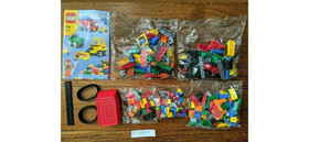 LEGO: Road Construction Set (6187) - COMPLETE w/ INSTRUCTIONS (no box)