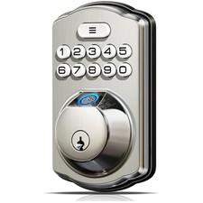 Smart Biometric Deadbolt Lock, Easy Install