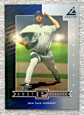 1998 Zenith Impulse 5x7 #Z24 Andy Pettitte