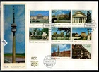 /// YEMEN 1970 - FDC - IMPERF - OLYMPICS, GERMANY, SPORTS, ARCHITECTURE