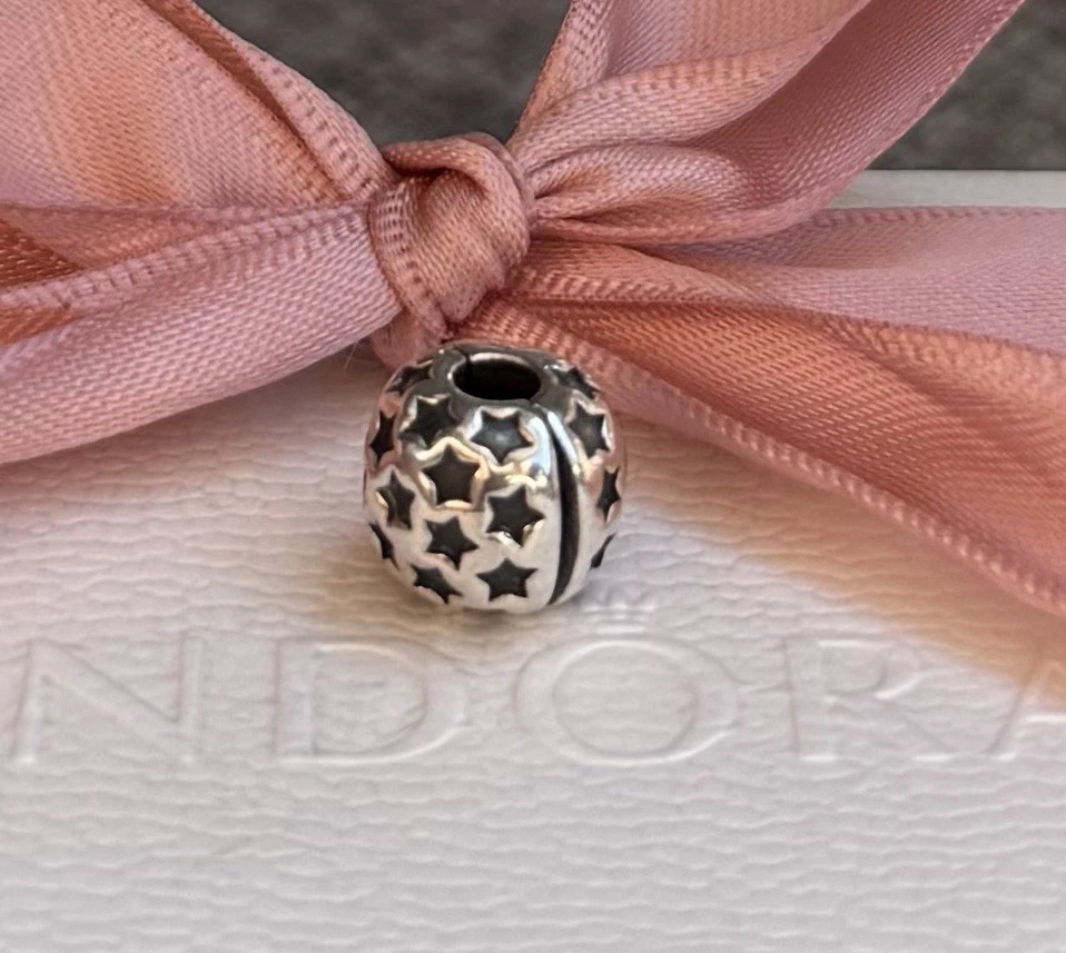 Original Pandora Clip „Milchstraße“ Sterne 925 silber #790851 - Bild 2 von 4