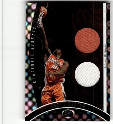 2006-07 Bowman Elevation Emeka Okafor Executive Level Relics Dual (99) #ELDR-EO