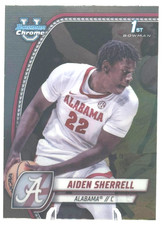 2024-25 Bowman University Chrome - Aiden Sherrell #3 (RC)