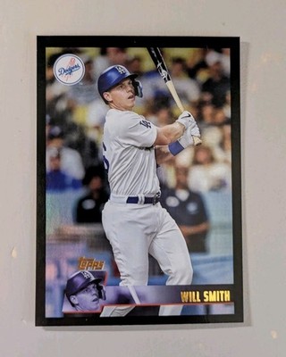 2025 Topps Archives Black Foilboard - Will Smith #198 Los Angeles Dodgers