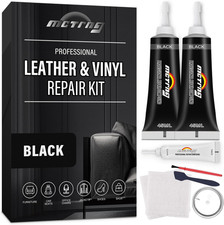 Black Leather  Vinyl Repair Kit, Leather Repair Kit for Car Seat, Shoes