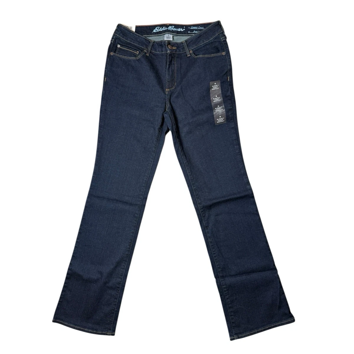 Jean Eddie Bauer – Boot Cut – Curvy – Taille 6 Short – Lavage Medium