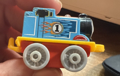 Thomas & Friends Minis Train Engine 2014 Racing Thomas Flames Weighted H23A