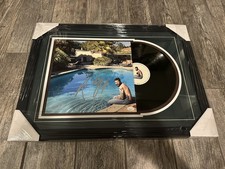 POST MALONE SIGNED CUSTOM FRAMED AUSTIN RECORD VINYL JSA COA AUTOGRAPHED POSTY