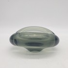 Holmegaard Danish Modern Smoked Glass Ashtray Bowl – Per Lütken – Signed — photo 2