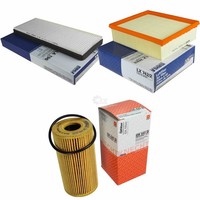 Mahle / Knecht Innenraumfilter LA 196 Luftfilter LX 742/2 ÖLfilter OX 441D