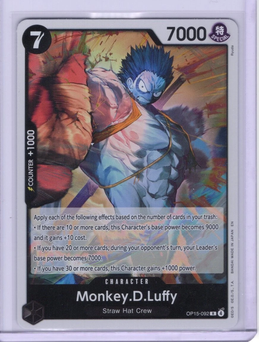 Monkey.D.Luffy OP15-092 Adventure on Kami's Island for sale | eBay