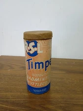 Vintage RSL Timpe Outdoor Badminton Shuttlecock Tube & 2 Old Shuttlecocks, 2 New