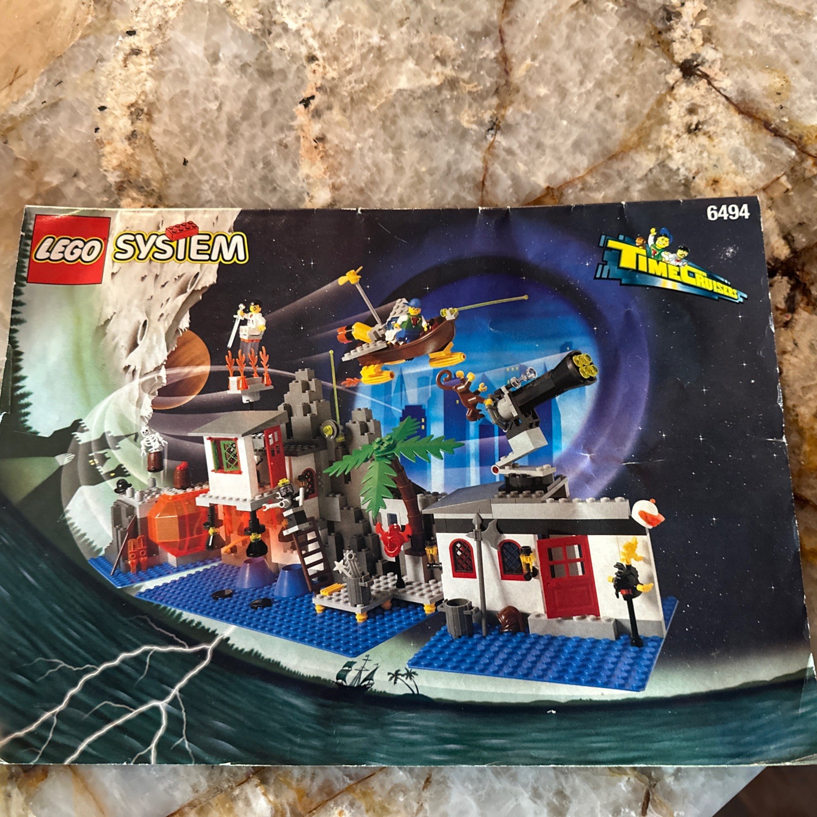Vintage LEGO 6494 Time Cruisers Mystic Mountain Time Lab INSTRUCTION Manual Onl