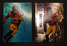 2022 Metal Shredders Aqua Caleb Williams + Metal Base