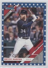 2019 Panini Donruss Variation Independence Day Bryce Harper (Dark Jersey) 0c9g