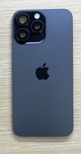 iPhone 16 Pro Max Black Back Glass OEM Pull