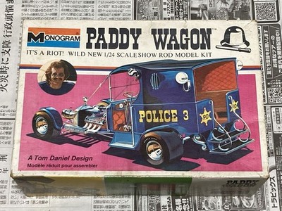 Monogram Mattel 1/24 PADDY WAGON Tom Daniel A Design Around 1974 Plastic Model