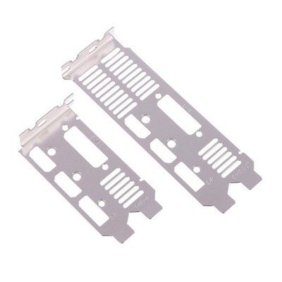 Stainless Steel GPU Brackets for GTX730 750 1050Ti 1650 No Tool Setups Required